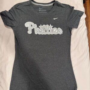 Women’s Nike Dark Gray Phillies Tee
